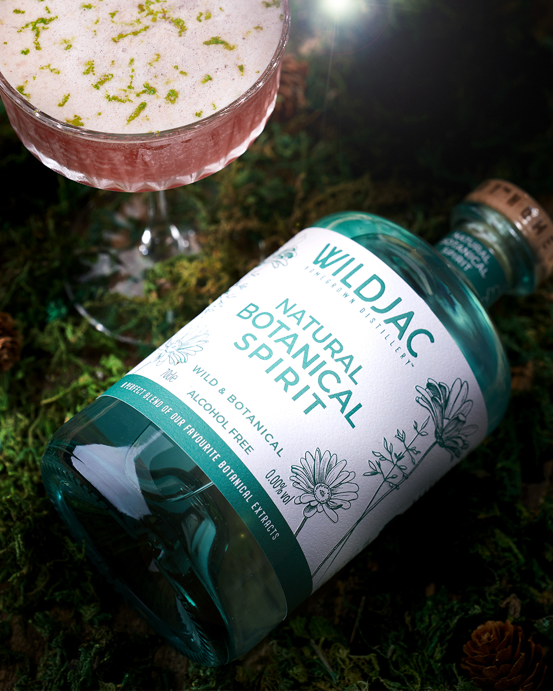Natural Botanical Spirits - Alcohol-free 70cl - WildJac