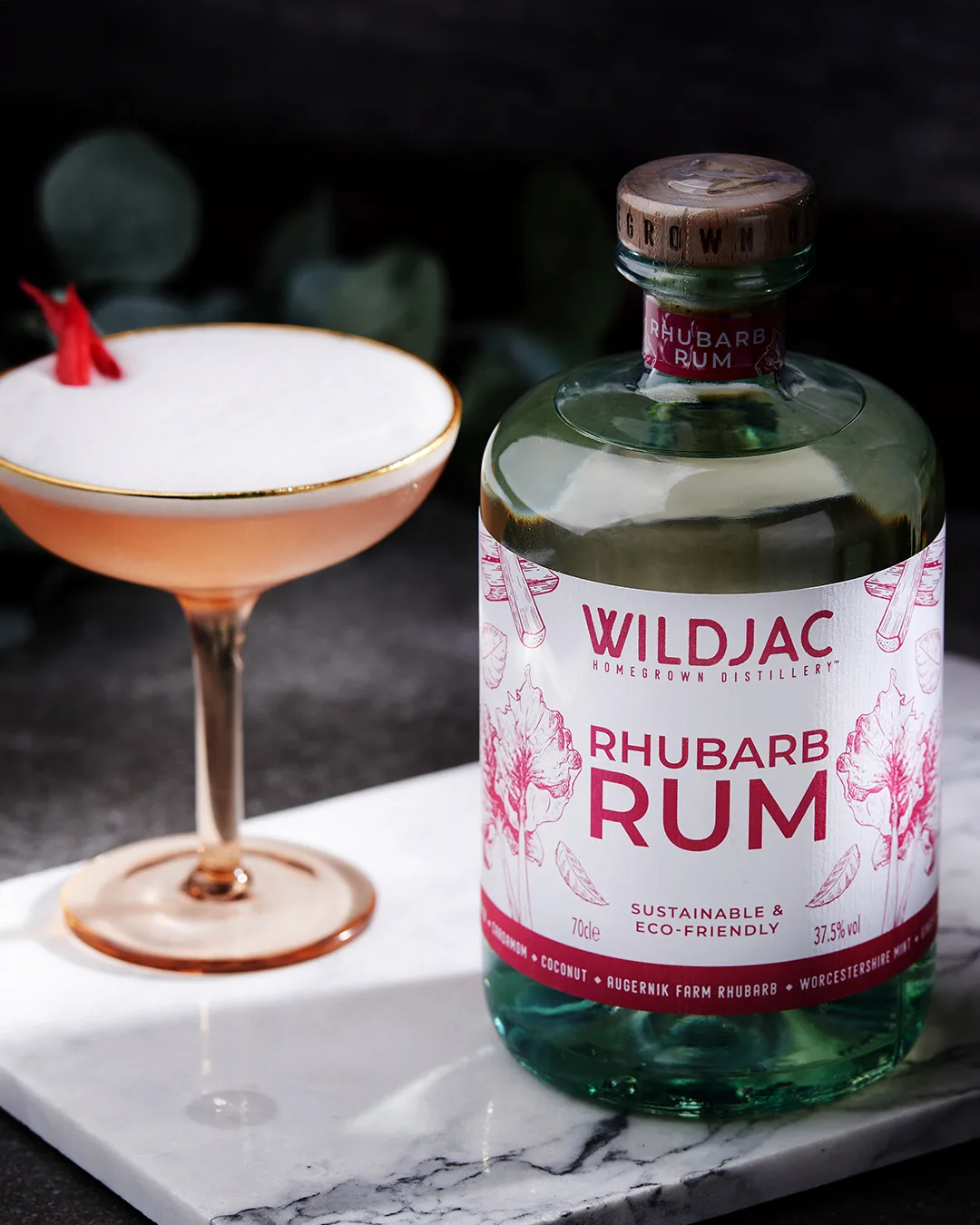 Rhubarb Rum 70cl - Image 2