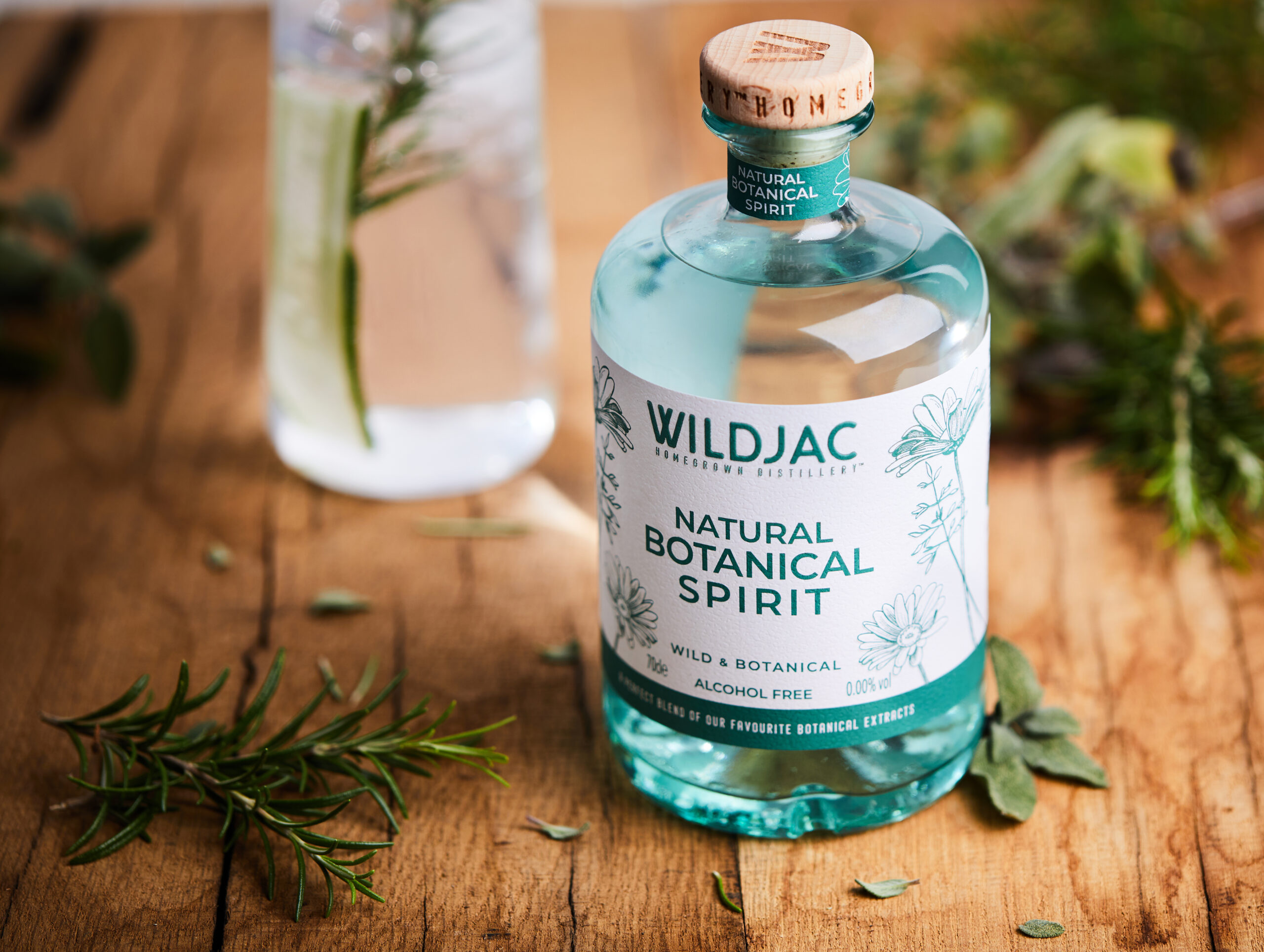Natural Botanical Spirits - Alcohol-free 70cl - WildJac