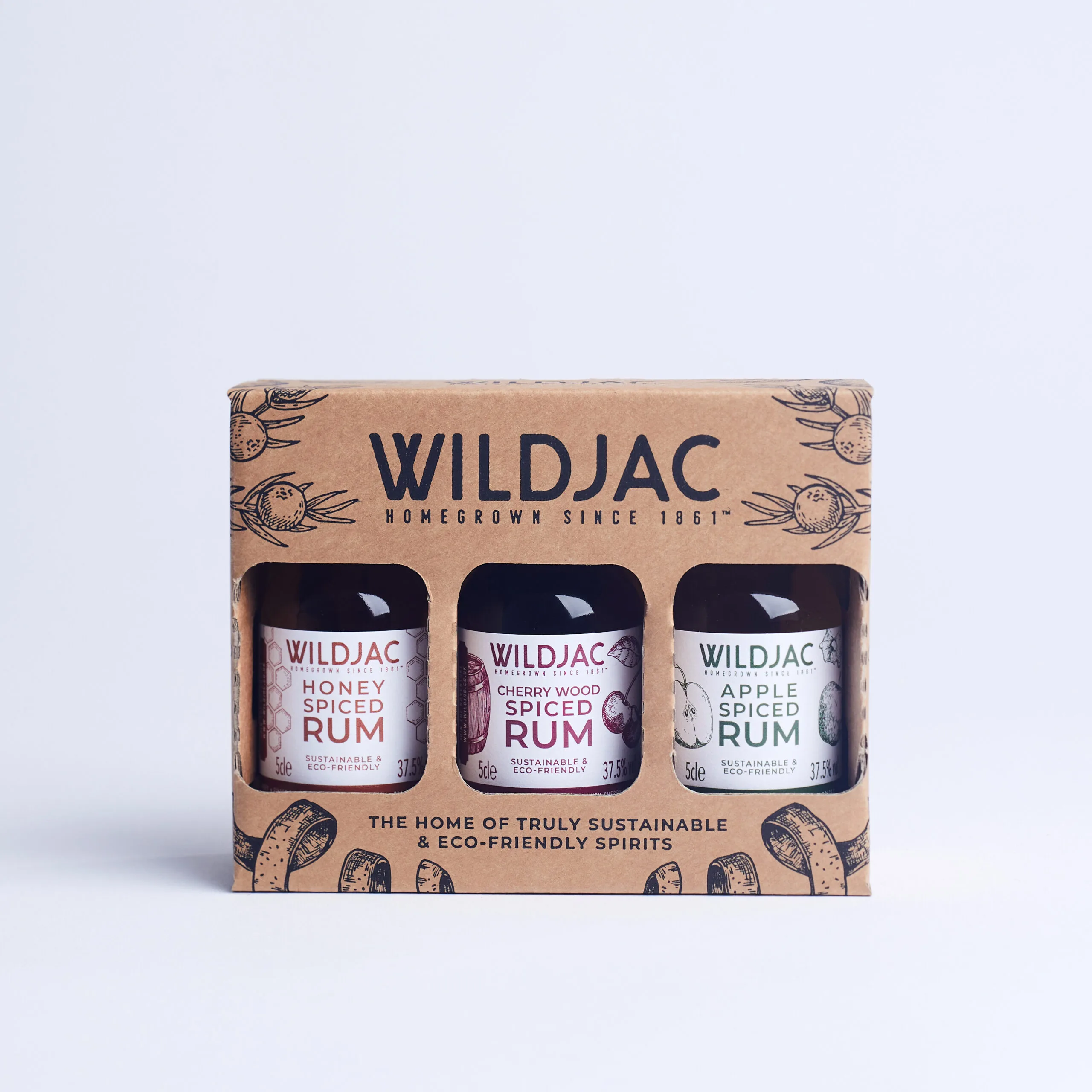 The Spiced Rum Collection gift box 3x 5cl