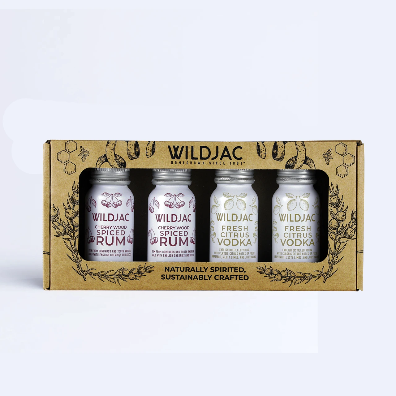 Wildjac Alumini Gift Pack 4 x 5cl